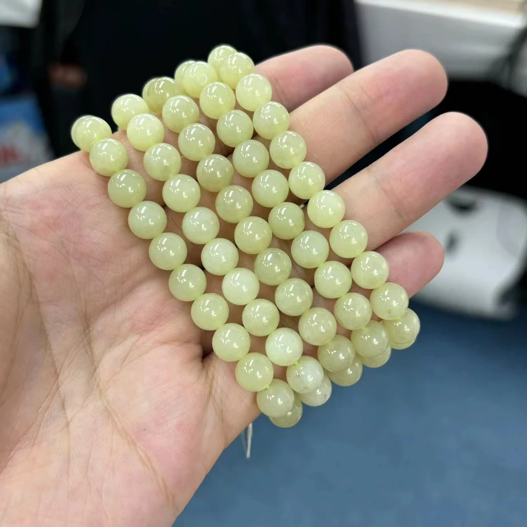 老卢和田玉8mm手串精美气质时尚百搭款多样性发货其一MJY00010