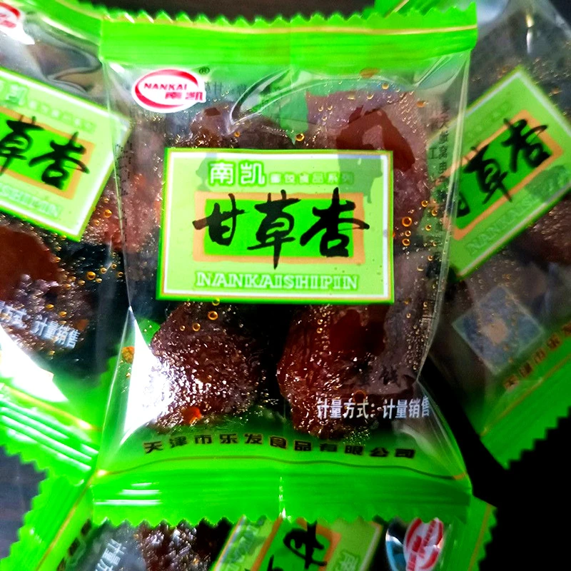 南凯甘草带核248g甘草杏果脯蜜饯零食无核杏脯独立包装散装杏