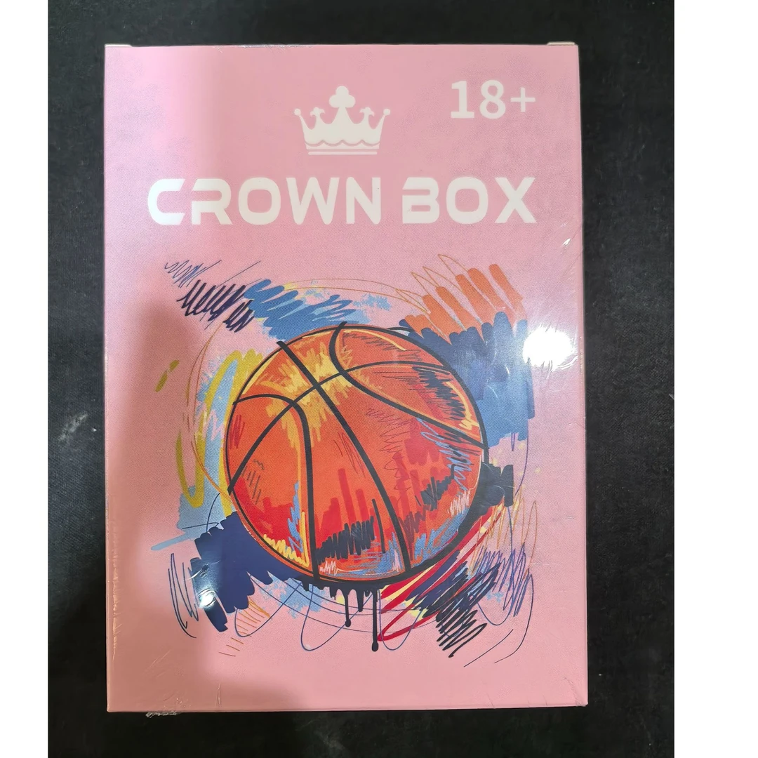 球星卡收藏盒 CROWN 粉BOX 篮球球星卡