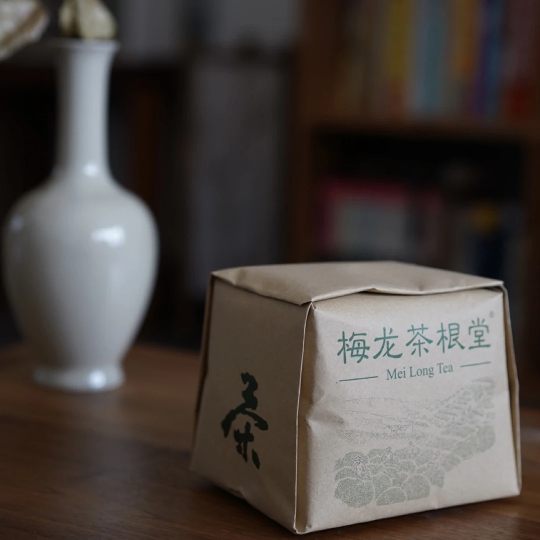 【梅龙茶根堂龙井茶】钱塘产区2023年绿茶明前龙井纸包