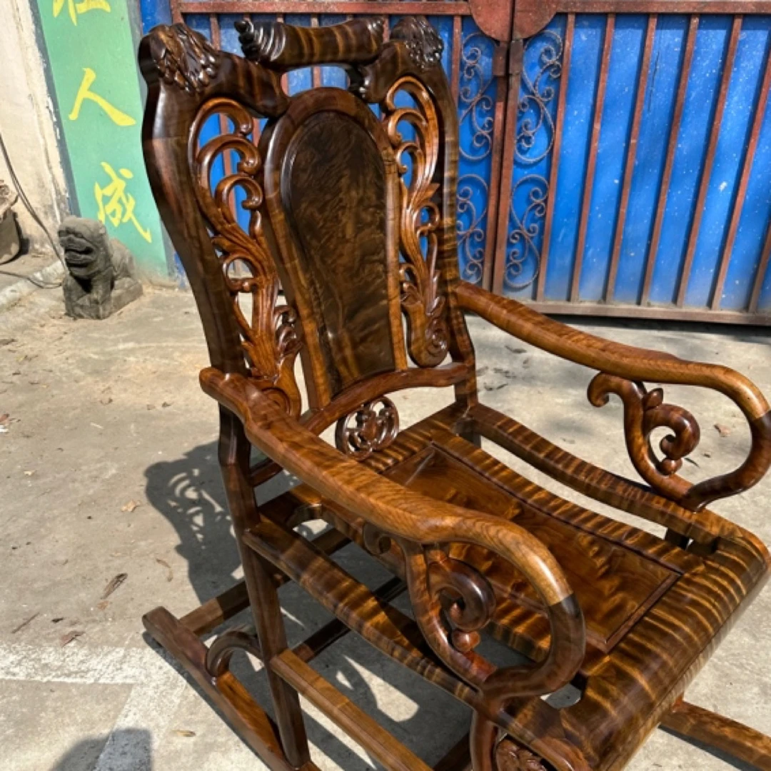 金丝楠木休闲摇摇椅