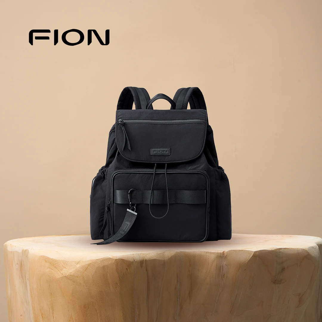 FION菲安妮降落伞系列废土风潮流双肩包休闲背包FAAMHMN001/002