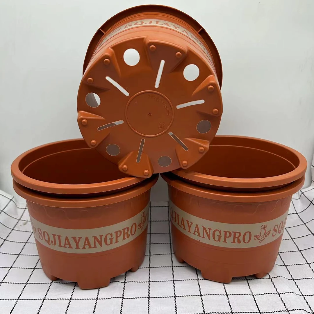 红矮19.5加仑花盆8个《直径19.3高14左右》