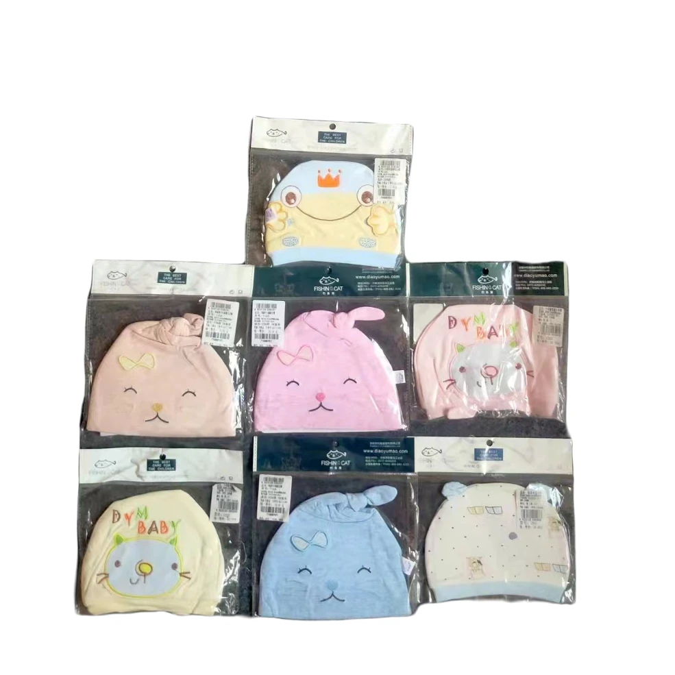 钓鱼猫 胎帽（发3个）