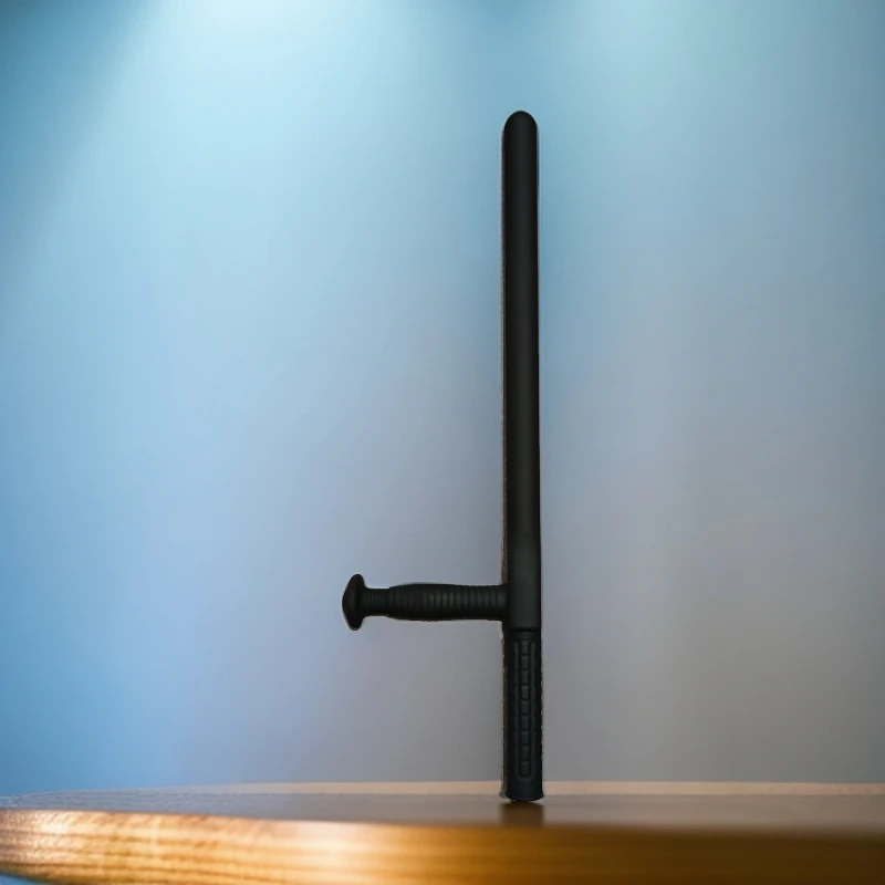 黑武士T形棍，塑钢表演健身t拐