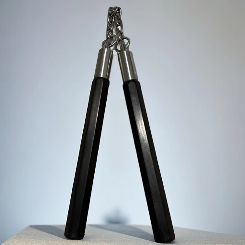 乌木八棱常规尺寸双节棍