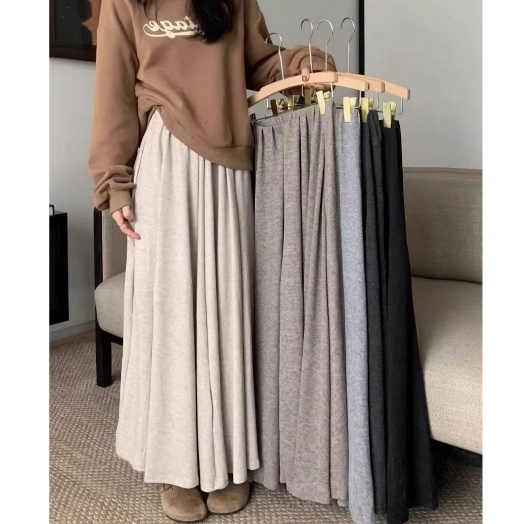 【糯米裙半身裙】高腰时尚休闲百搭