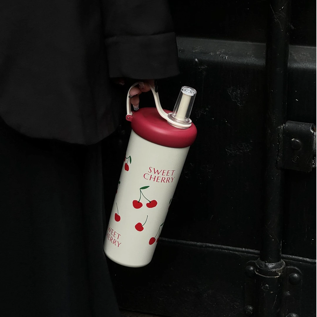 世大家新款保温杯大容量时尚保冷保温杯女生高颜值2025新款