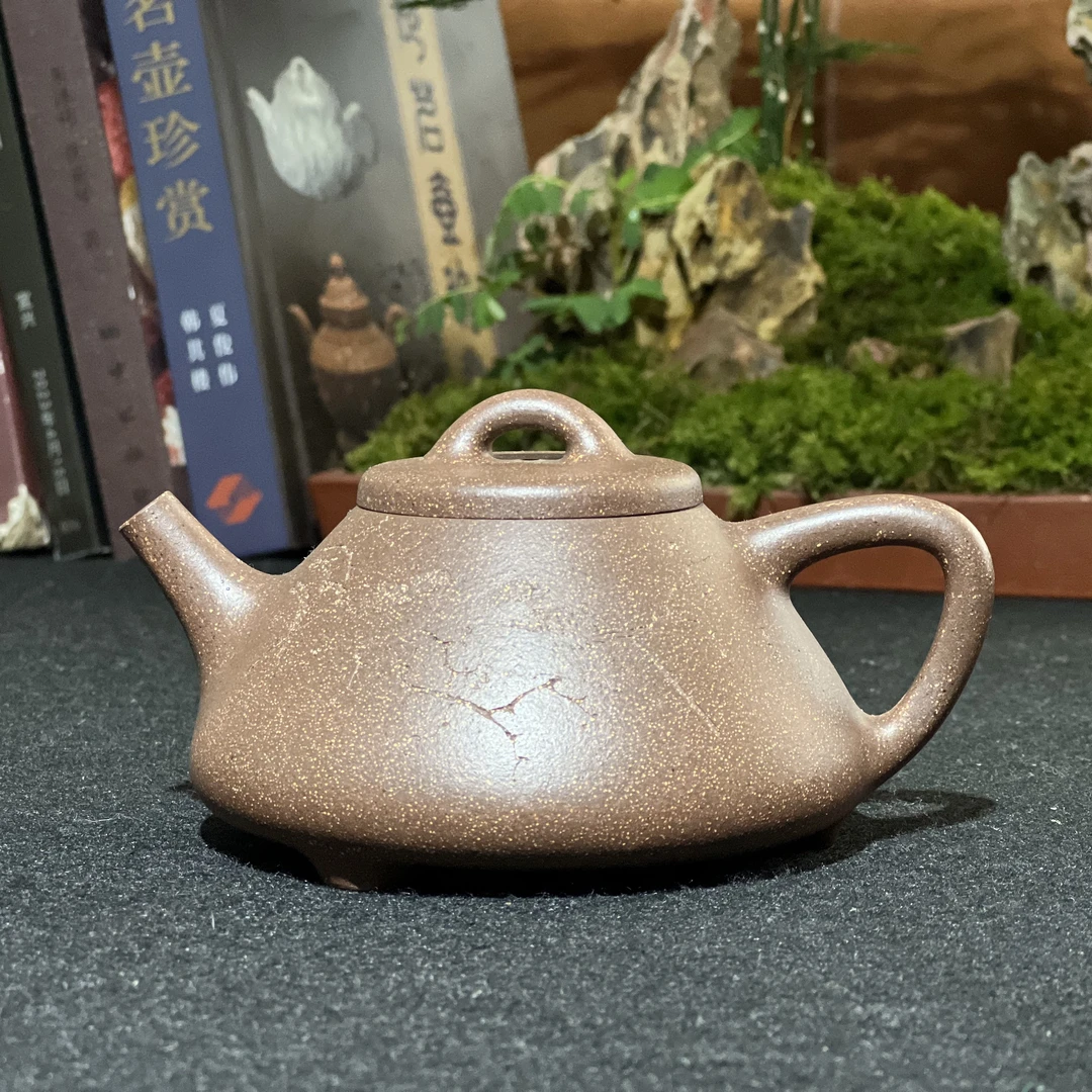 崔瓢 张勇刻绘《子冶石瓢》段泥230cc