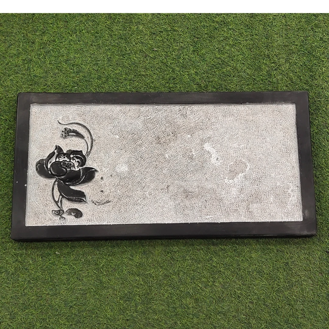 山西青石石雕茶室用品桌面茶盘(60cm荷花茶台)
