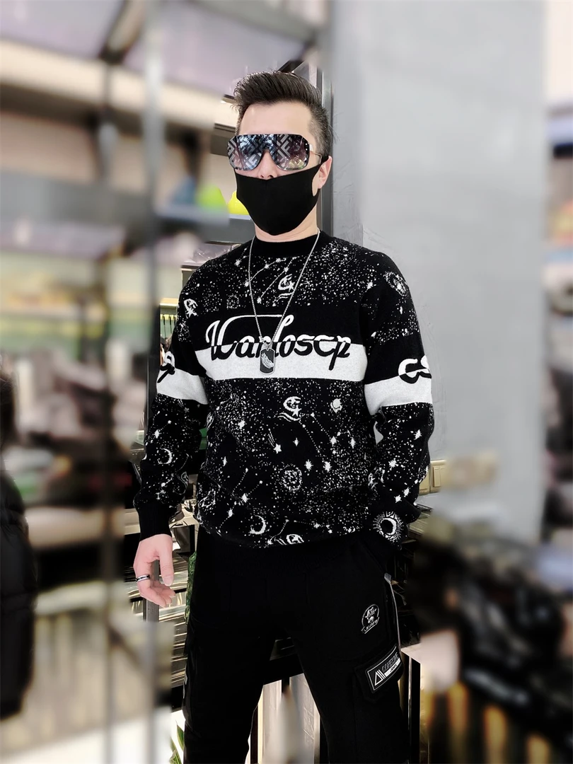 【APPCN】高端C+男士休闲羊毛衫秋冬高档爆款男毛衣男士秋装