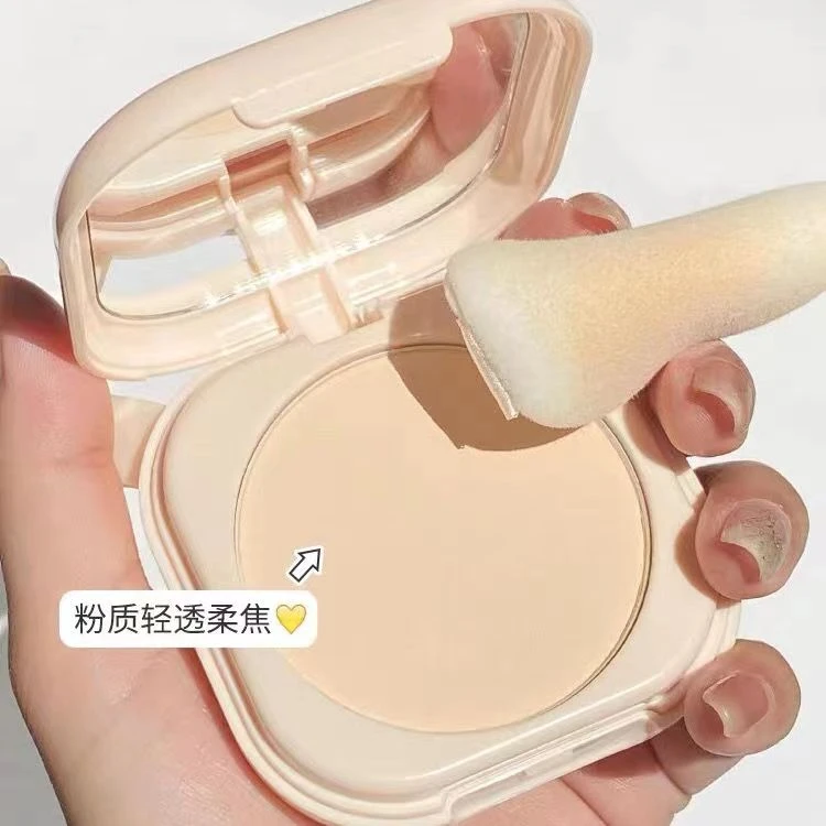 主播专属 novo定妆粉饼防汗不脱妆不卡粉细腻温和轻盈透气服帖%