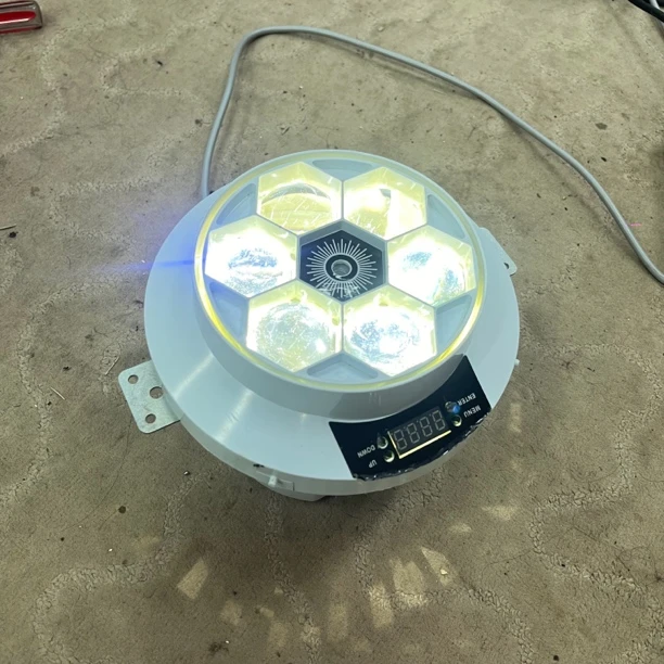 蜂窝激光氛围灯实物图，不包邮