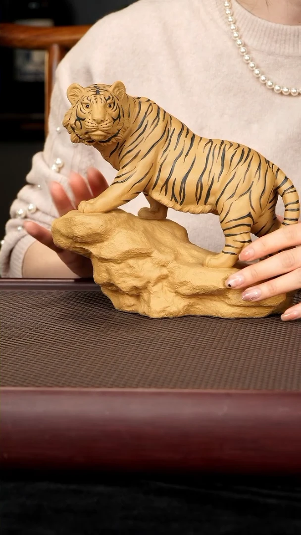 【闪购商品】紫砂茶宠太湖石老虎