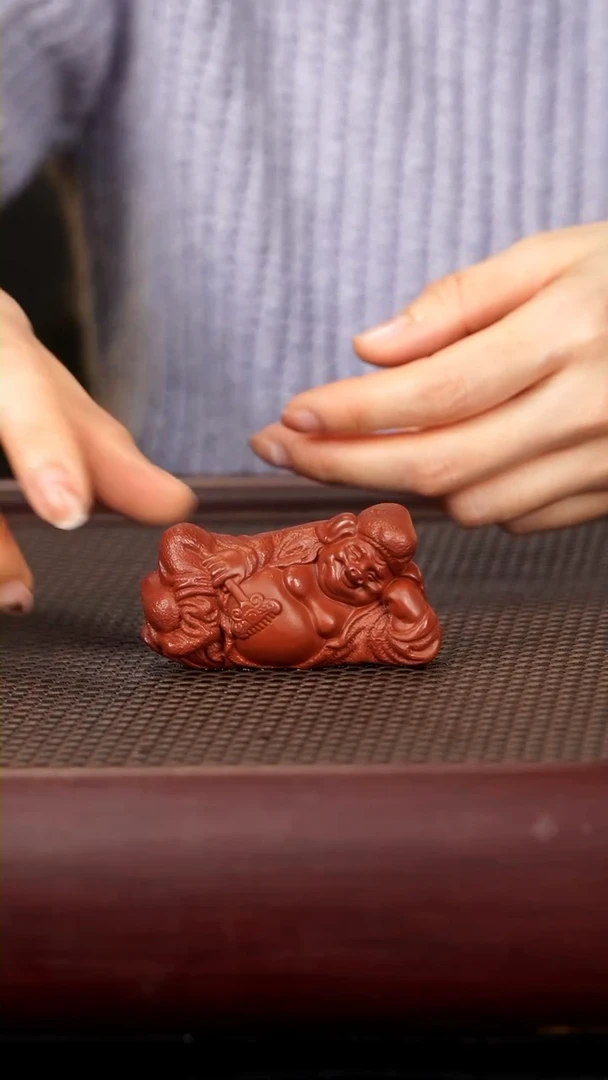 【闪购商品】紫砂茶宠大红袍八戒