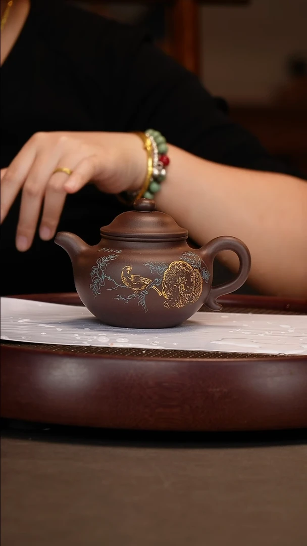 【闪购商品】紫砂茶壶莲子+邵德华320c