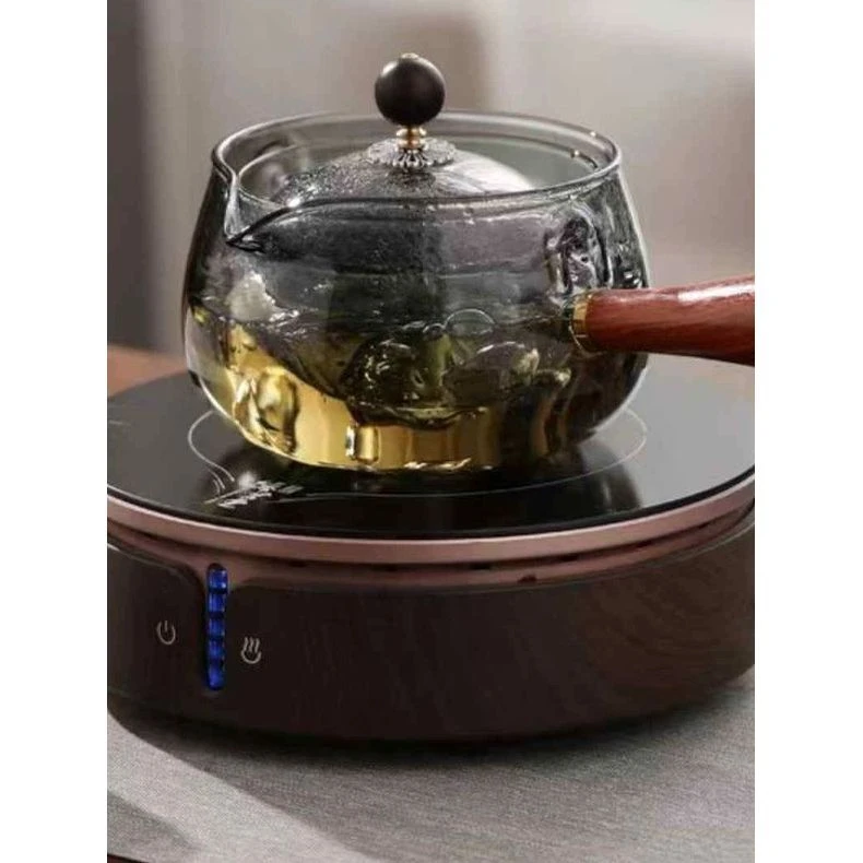 逍遥壶煮茶器茶壶蒸茶器电陶炉煮茶炉茶具黑茶蒸汽玻璃家用