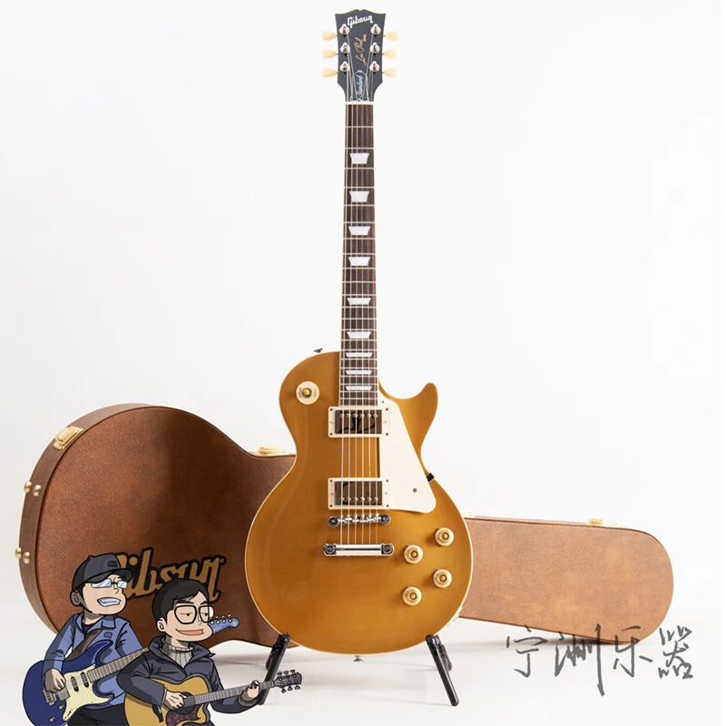 GIBSON吉普森 Les Paul Standard  50S摇滚电吉他LP Goldtop金色