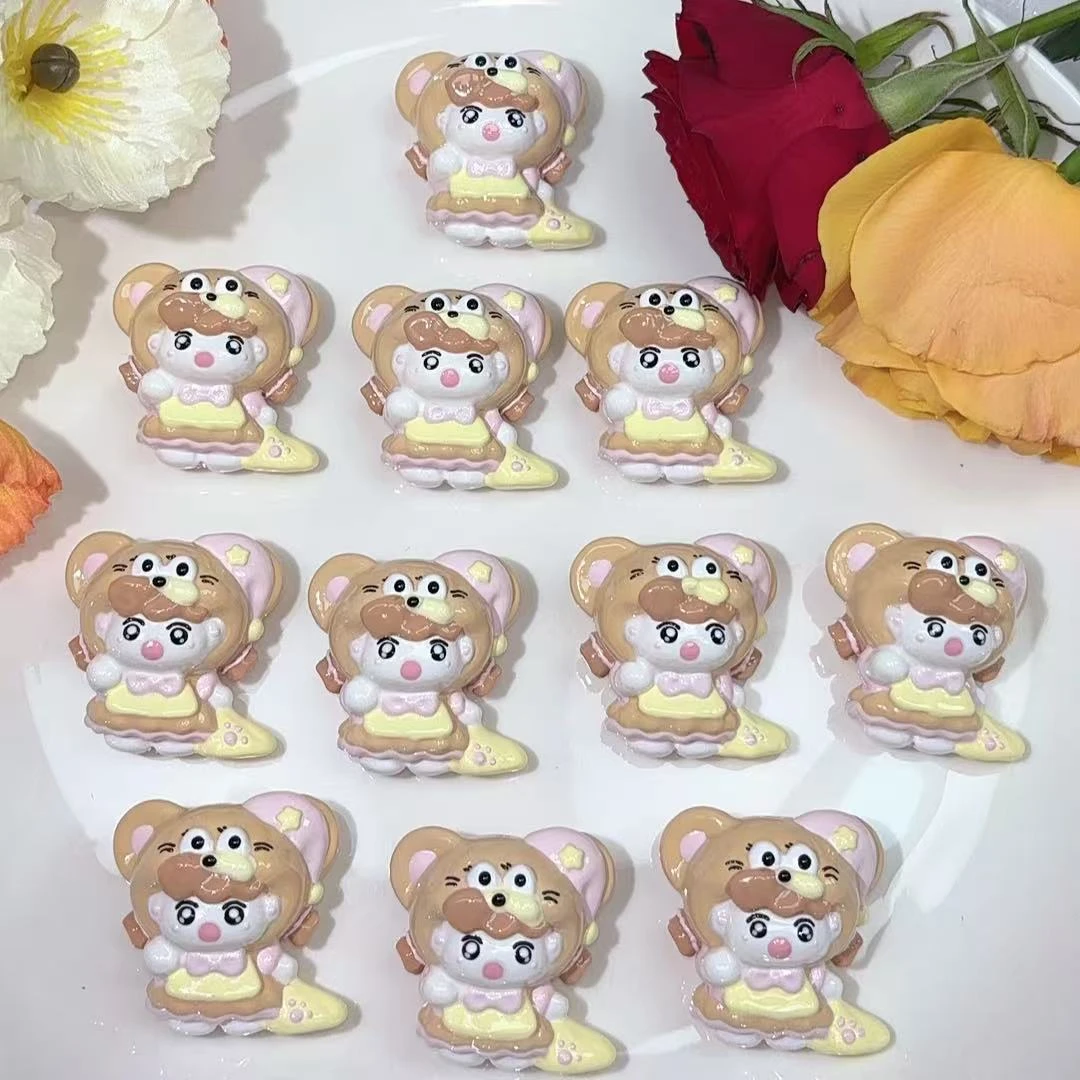 鼻嘎小体 手绘珠 DIY