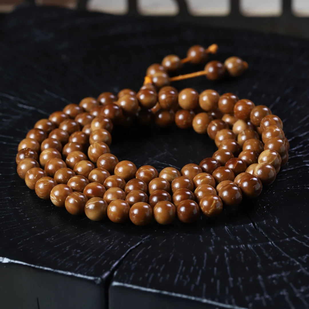 XY085 库克圆珠108懒人手串