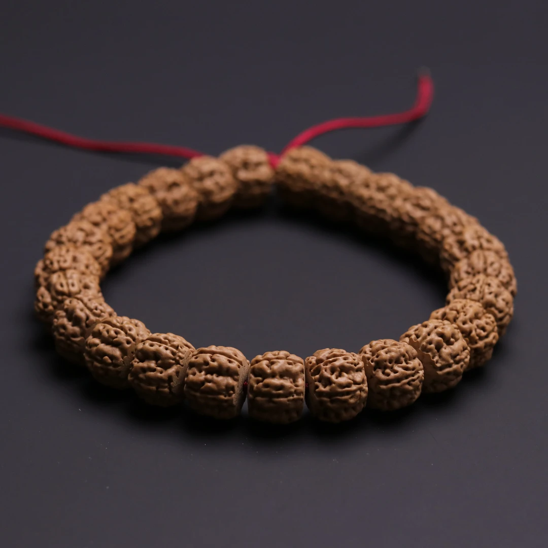 S6185-1【盘龙王】藏切小金刚菩提单圈甄选文玩手串（送工具）