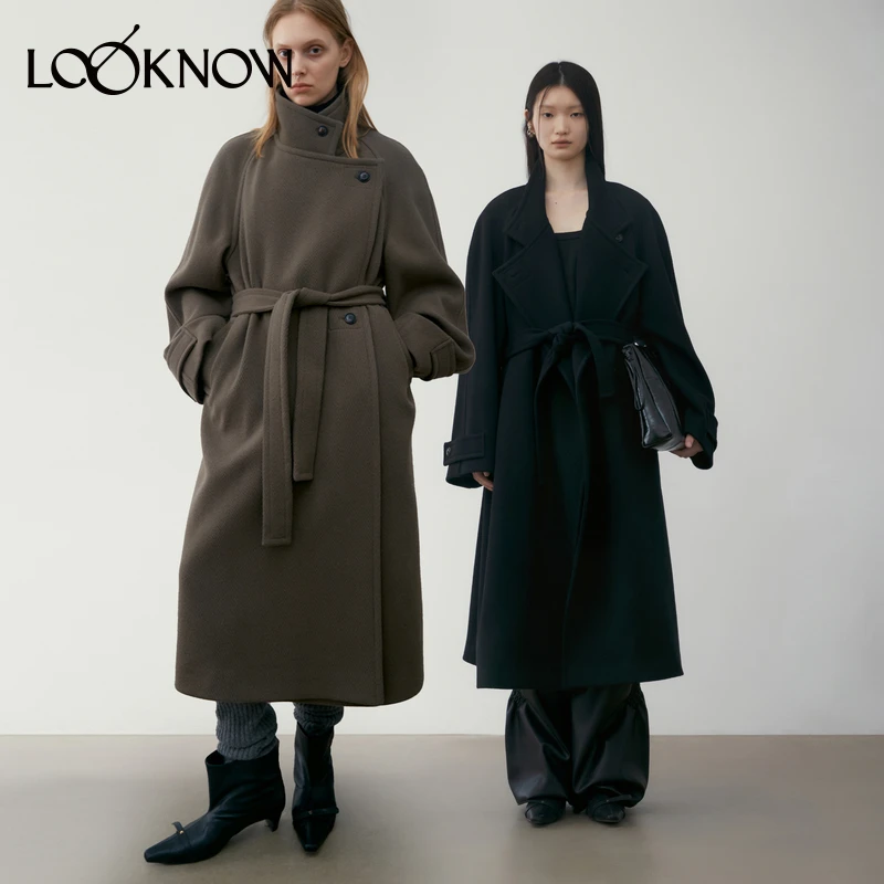 LOW CLASSIC设计师品牌LOOKNOW秋冬新款大衣