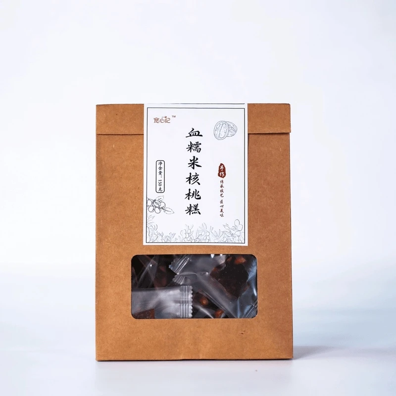 宽心纪定制手工制作血糯米核桃糕300g装