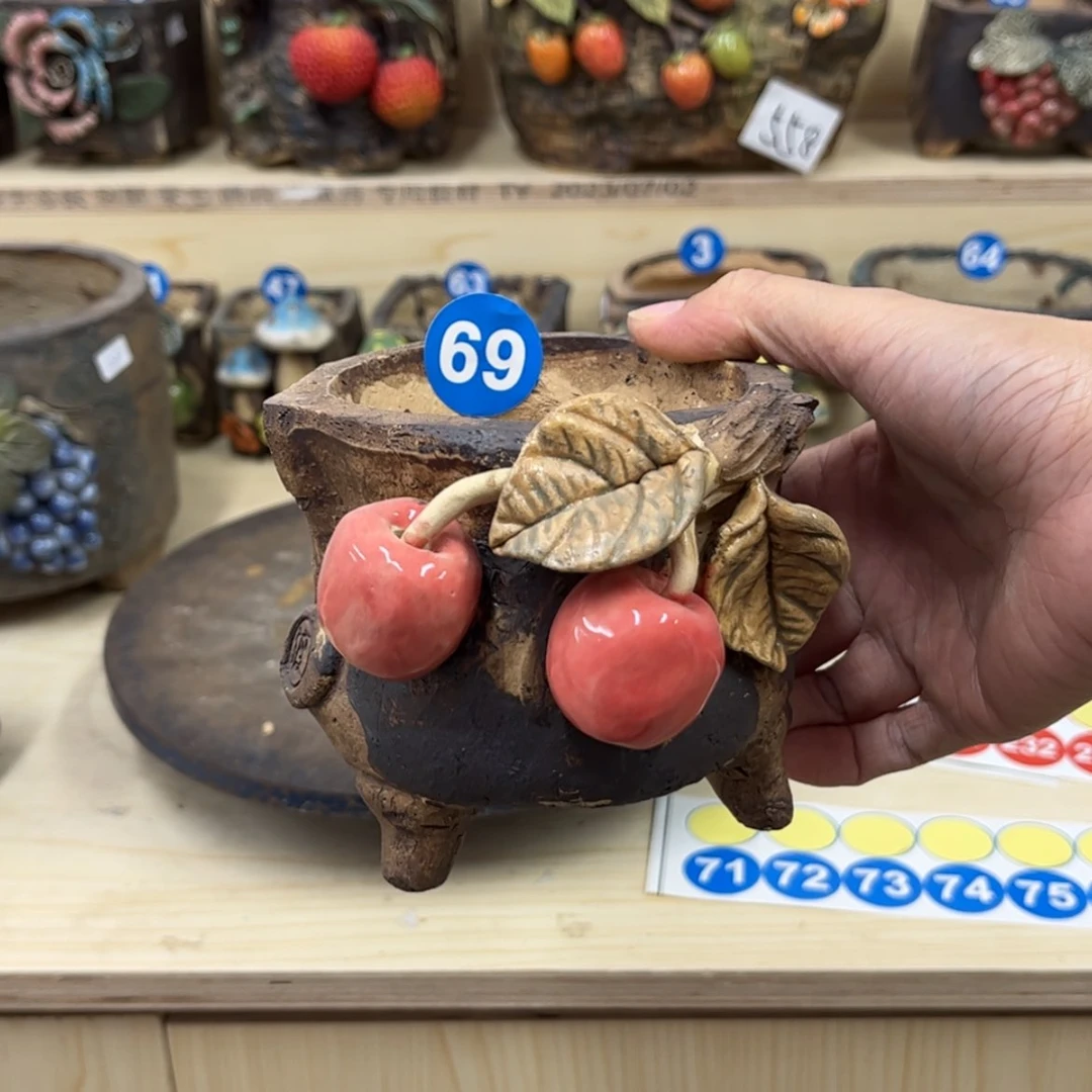 【闪购商品】紫砂花盆69号12.12