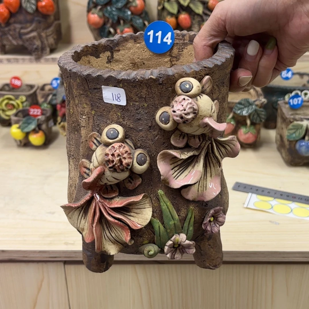 【闪购商品】紫砂花盆114号12.12
