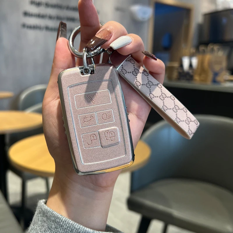 适用于捷豹钥匙套XFL车XEL壳XJL女FPACE包XF男XE高档EPACE扣23款