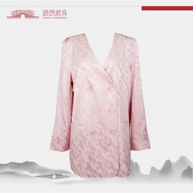 CATHAYA/凯喜雅锦绣岁贡蝴蝶缎外套ZZK3FWJK110