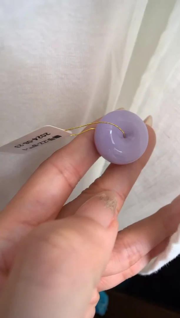 【闪购商品】翡翠颈饰未镶嵌平安扣