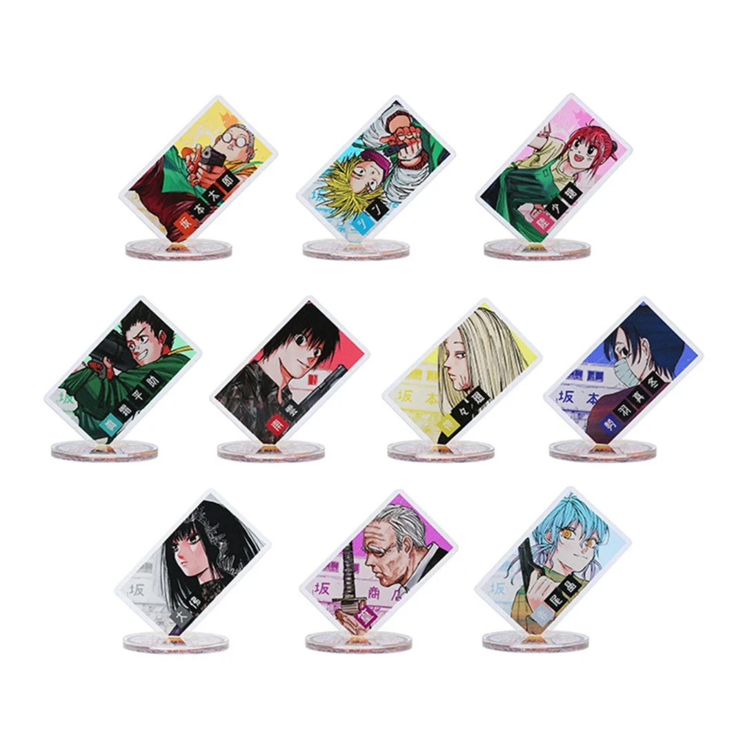 【盲盒】坂本的日常 人物介绍亚克力立牌 （未成年禁止下单