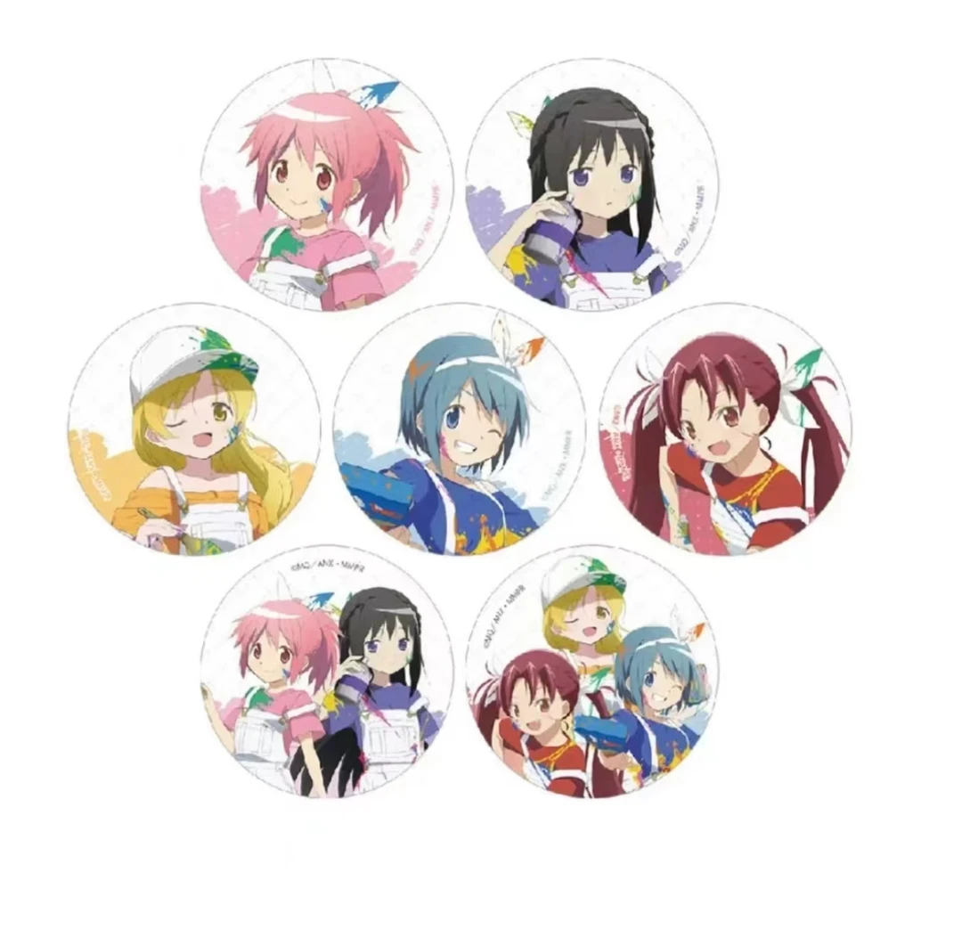 【盲盒】魔法少女小圆 涂鸦风油漆吧唧徽章 （未成年禁止下单