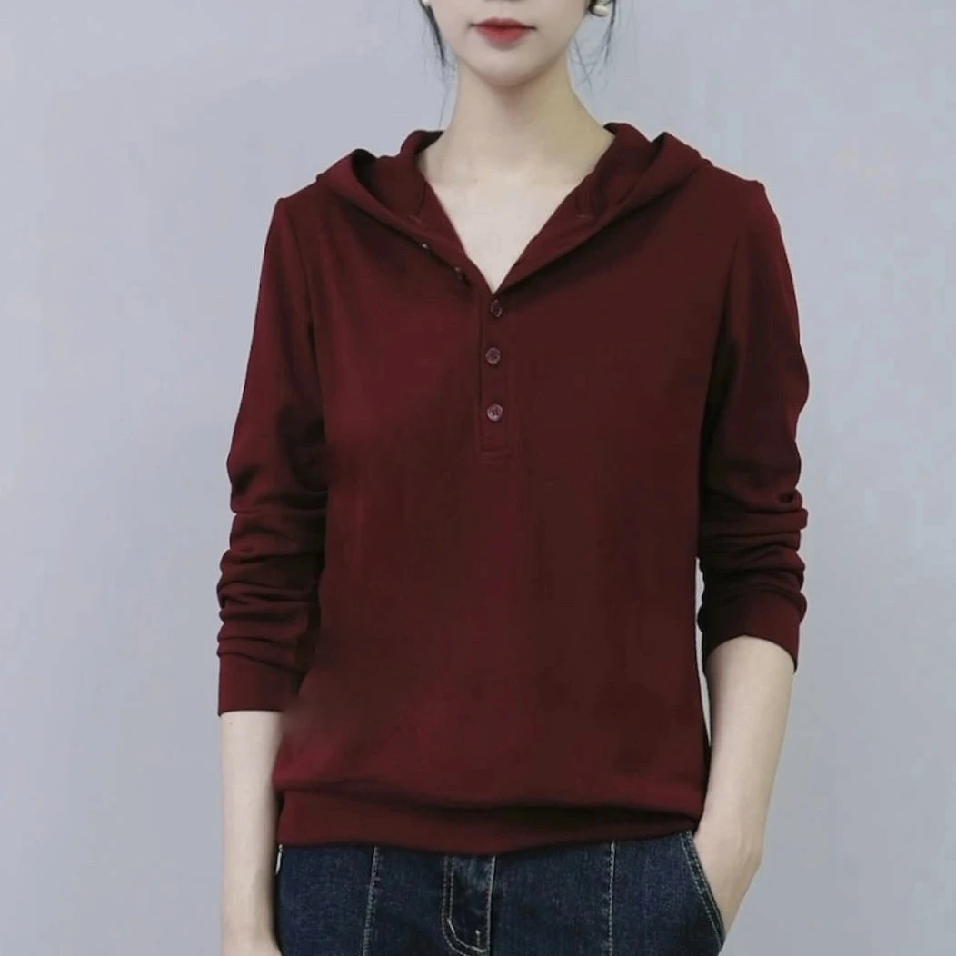 秋冬新款宽松卫衣女装2024新款连帽洋气澳绒百搭女士休闲打底上衣