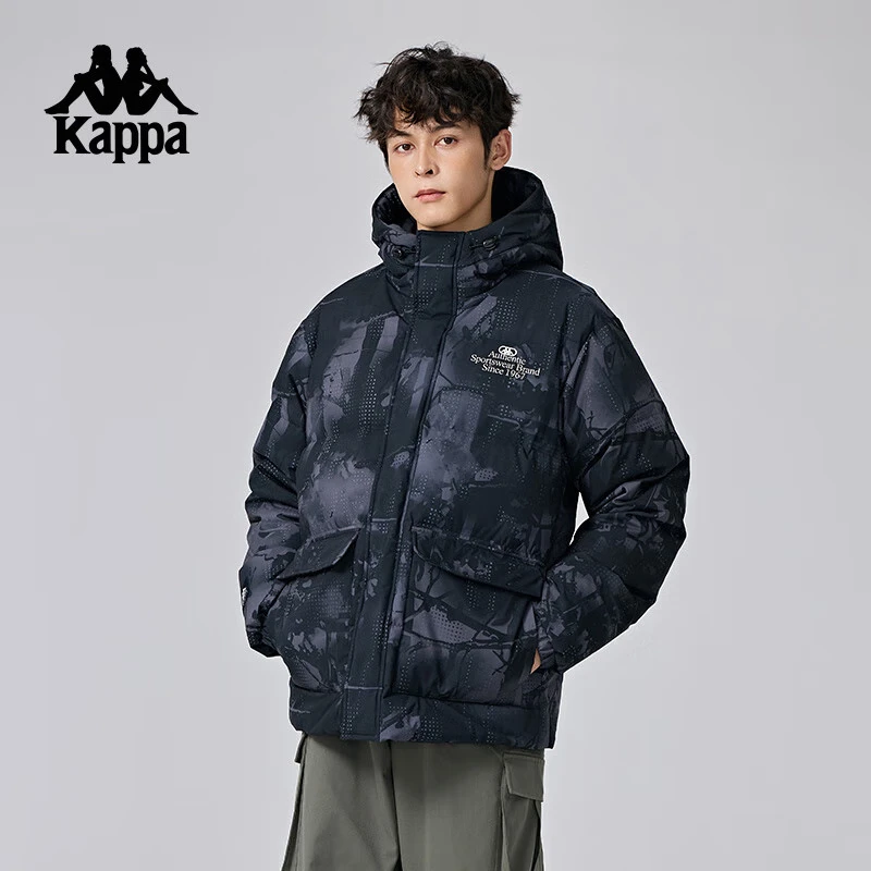 【羽绒服】KAPPA卡帕户外男女新款冬季保暖防寒服外套K0EZ2YY31D
