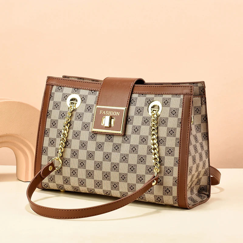 百搭时尚单肩包女士斜跨方包网红轻奢爆款女士斜跨包洋气网红背包