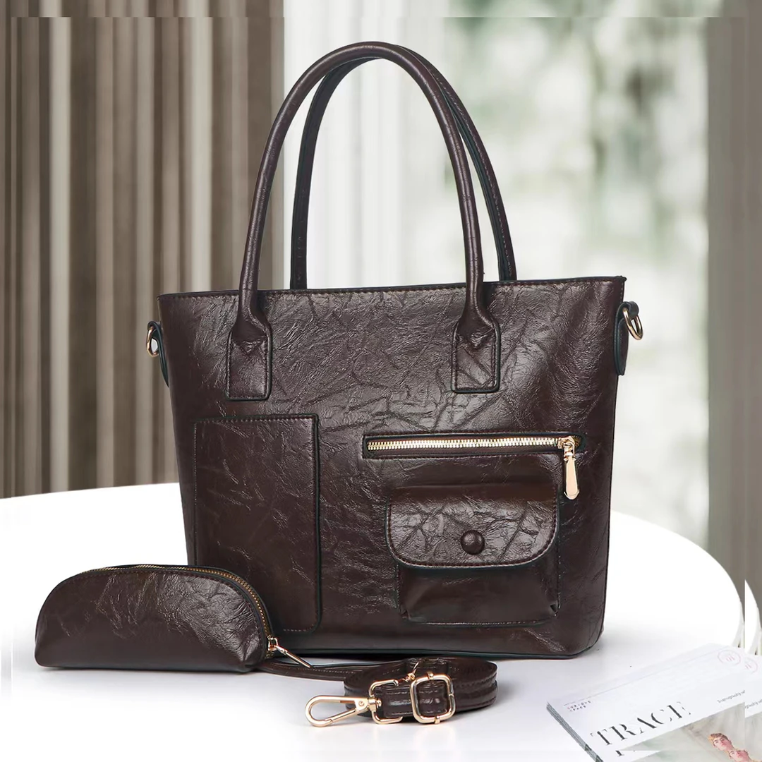 [粉丝专属]底部长31*13*27时尚休闲女士单肩手提包