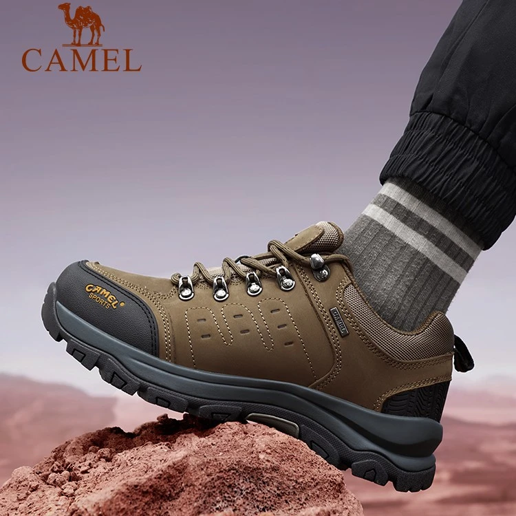 CAMEL/骆驼男款户外登山鞋男徒步鞋防滑防水休闲运动鞋A832026375