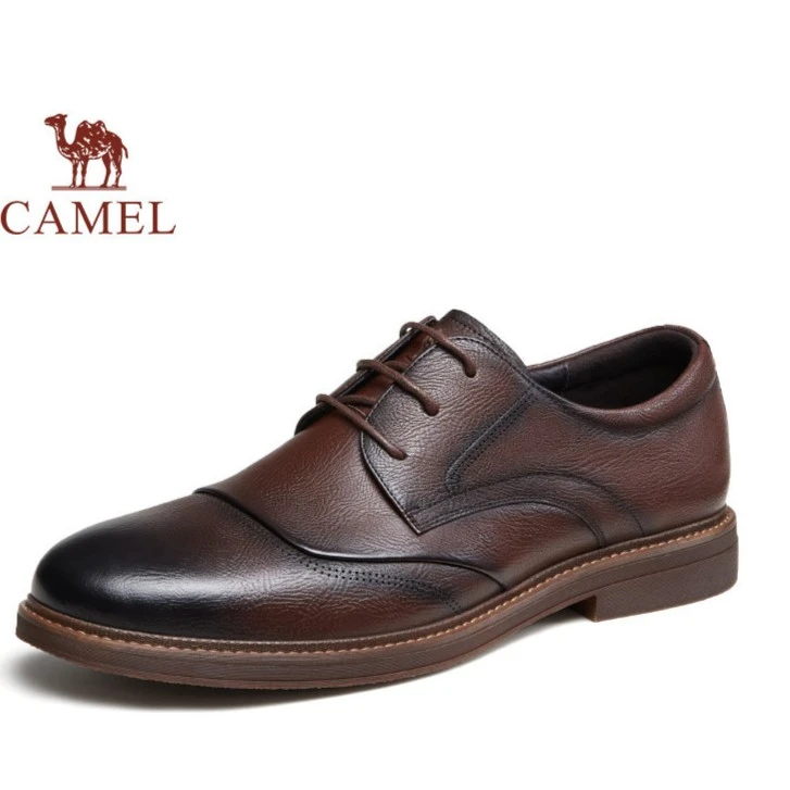 CAMEL/骆驼男鞋2023秋季新款办公室商务正装皮鞋男G13A545053