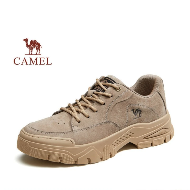 CAMEL/骆驼男鞋2023秋季新款厚底工装耐磨休闲户外鞋G13A076129