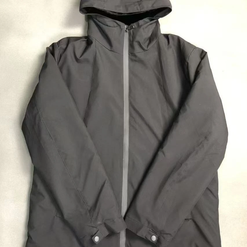 新款冬装派克服中年男士爸爸外套棉服中老年加绒棉服