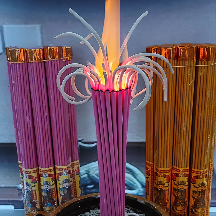 【整箱20包200把 包邮】平安香大莲花香 长约32厘米