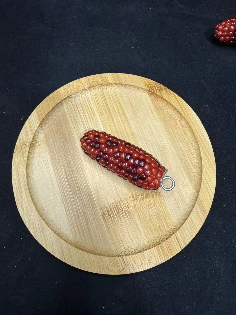 文玩小玉米，车挂件，创意礼品手把件