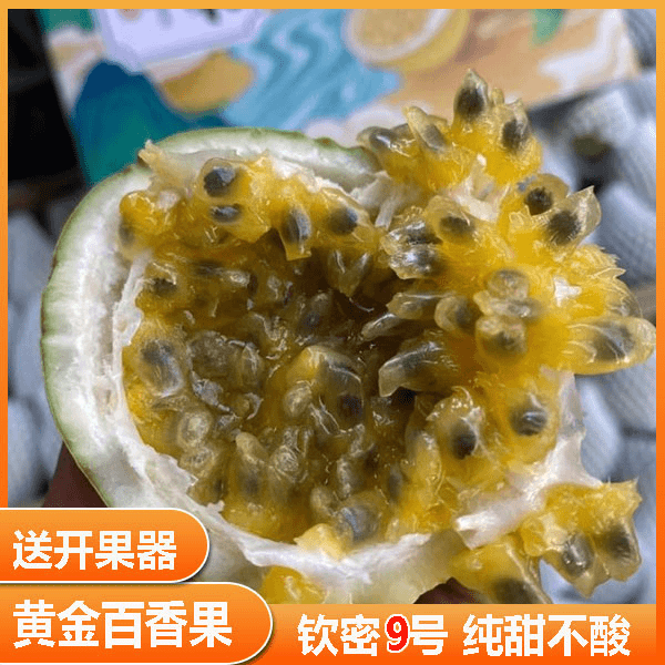 整箱现货广西南宁非热情果新鲜水果现摘黄皮百香果孕妇果酱原浆