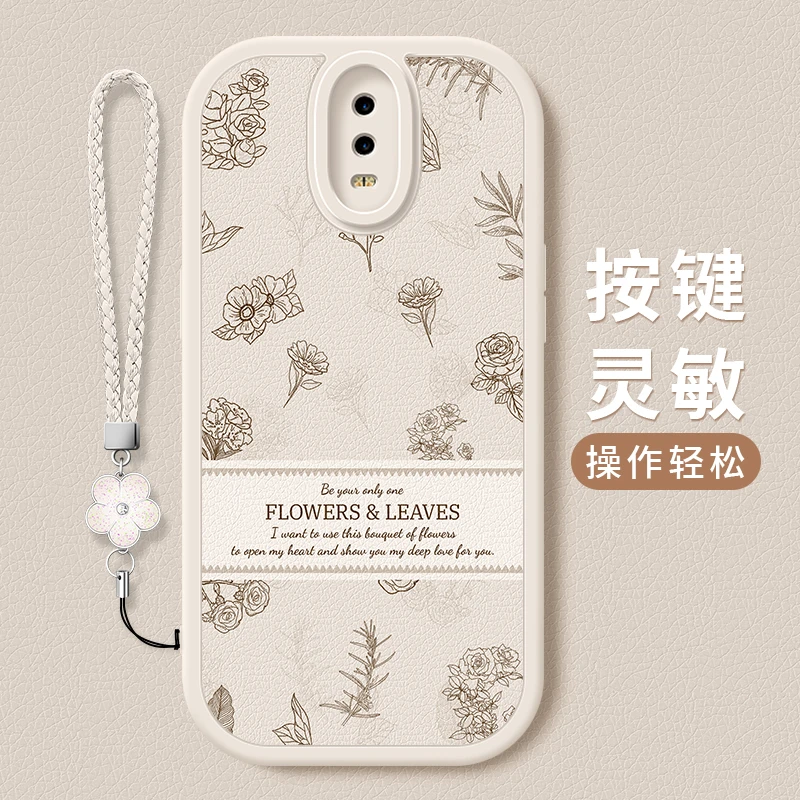 素描花朵适用oppoa11手机壳新款a11s情侣小羊皮硅胶软壳a11x全包