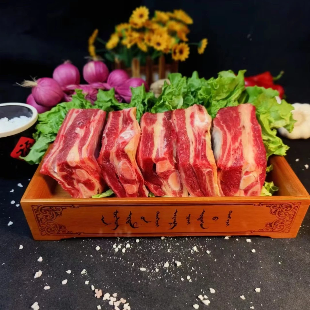 内蒙优选原味品质骨少肉厚好吃的通体牛排【买2送1】美味品质优选