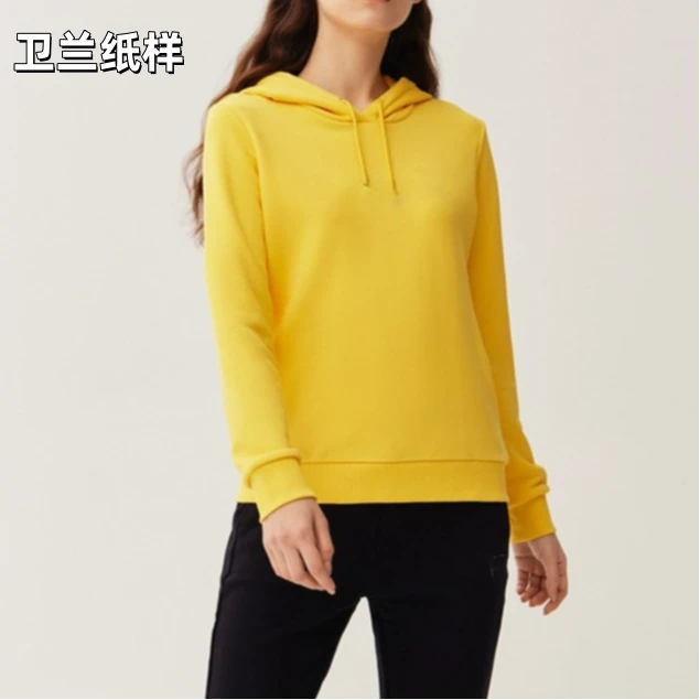 553卫兰服装纸样时尚连帽卫衣裁剪缝纫DIY新手做衣服实物图纸样