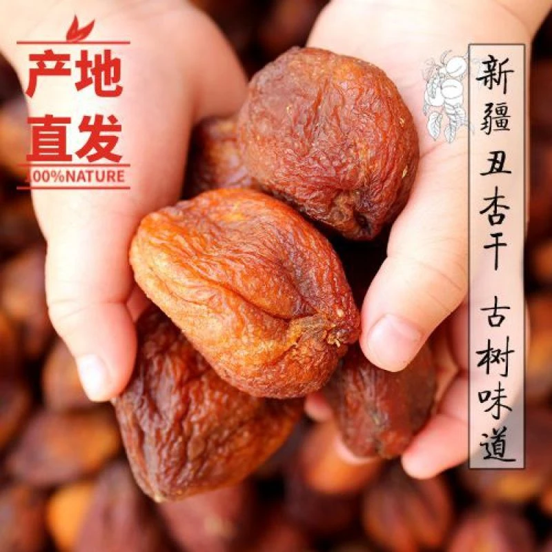 2025年新货新疆大丑杏干无熏染原色无添加400g