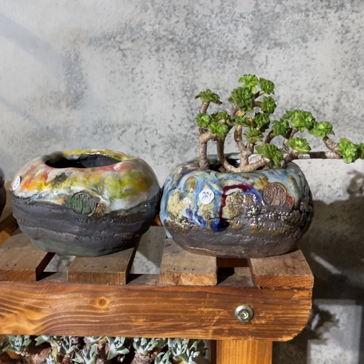 红陶20CM以下塔*两个